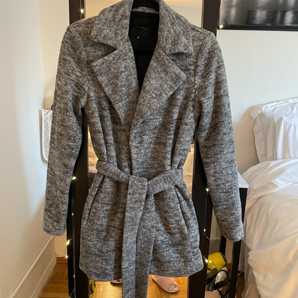 Dynamite Double Faced Wrap Coat / Jacket - image 1